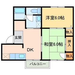 ドミール庄内南の物件間取画像